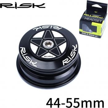 Auriculares RISK de Aleación para Bicicleta de Montaña, Doble Rodamiento, 44-55/56mm