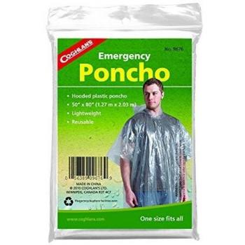 Wiederverwendbarer Notfall-Poncho