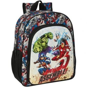 Multifärgad Avengers Skolryggsäck 32 X 38 X 12 cm