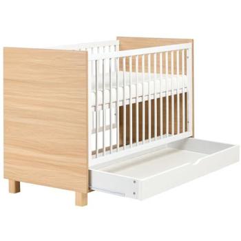 Culla Scandinavia 60x120 CM – MDF Bianco, Legno di Pino