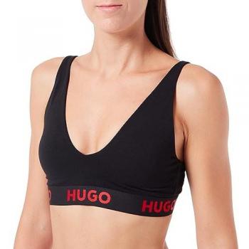 HUGO Triangel-BH mit elastischem Logo-Bund Modell 'SPORTY', Größe XS