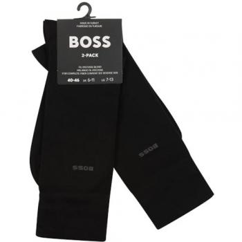 Calzini BOSS Tom Unico, 2 paia, nero, EU 39‑42
