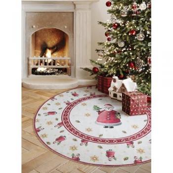 Wohnzimmer‑Rund-Teppich Toy’s Delight – Weihnachtsedition 3 mm