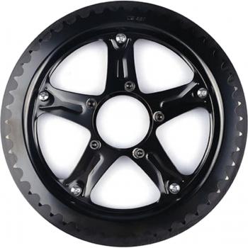 Bafang 44T 46T 48T 52T Kettenblatt und Kettenradschutz für BBS01B BBS02B