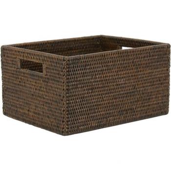 Panier en rotin ancien 48cm