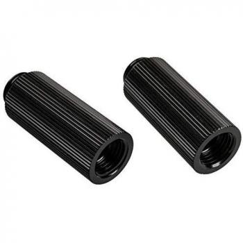 Set di 2 adattatori G1/4 maschio-femmina Touchaqua Bitspower, finitura nera