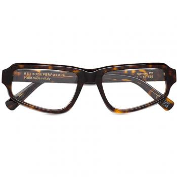 Retrosuperfuture NUMERO 113 3627 P3L Women's Tortoiseshell Eyeglasses Size 56 (Frame Only)