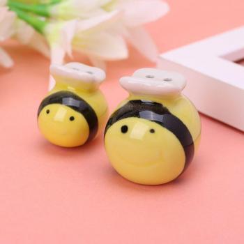 Conteneur d'assaisonnement en céramique abeille N1HA