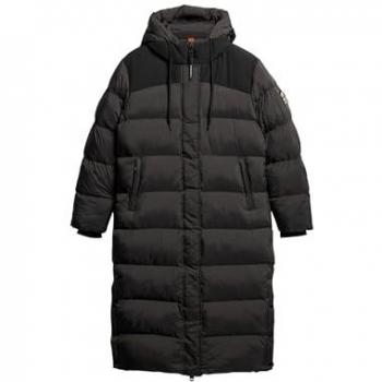 Superdry Lange Daunenjacke für Frauen Rip-Stop