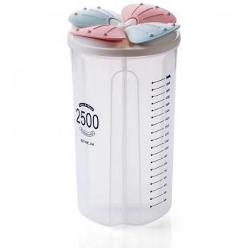 Divided Kitchen Storage Box for Rice and Grains