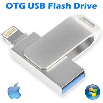 Clé USB OTG Métallique iPad/iPhone – 128GB