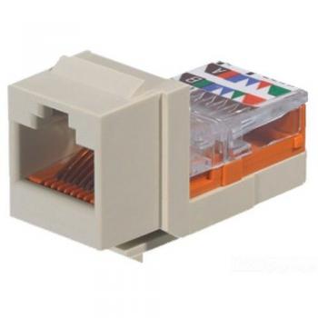 Panduit NK5E88MIWY modulo jack a 8 fili categoria 5e, off white, 4 coppie