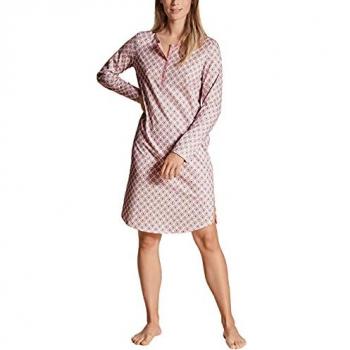 Calida Nachthemd Lovely Nights, Rosa, 100% Baumwolle, S