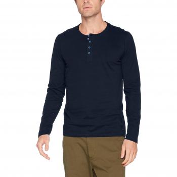 COLORADO DENIM Herren Langarmshirt Jarmo, Total Eclipse 5010, XL