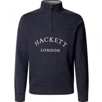 Suéter Hackett Hombres Con Logo Bordado 2XL
