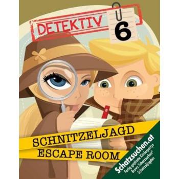 Escape Room Schnitzeljagd Detektive Kindergeburtstag ab 6 Jahren: Packende Geschichte, kreative Versteckrätsel, spannende Spielstationen, u.v.m. inkl. ... Sofort Startklar! (Bravo Schatzsuche)