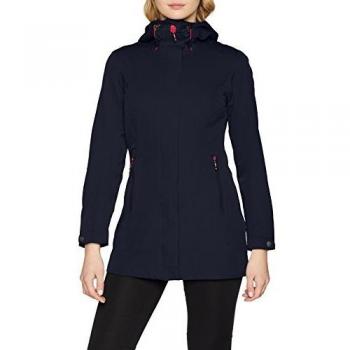 XS BLACK & BLUE COMPACT FIX HOODED SOFTSHELL GARB