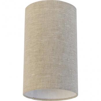 Abat-jour en tissu 15/15/25 couleur gris clair