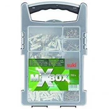 Suki. Mixbox, Schrauben für Außen, 470 teilig