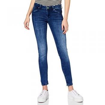 Pepe Jeans Lola Sudadera de Mujer, Azul (Denim 000), 30W / 30L