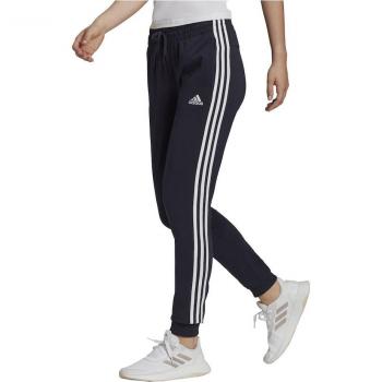 Adidas Essentials Single Jersey 3 Streifen Hose Damen Blau