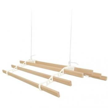 Tendeur de plafond bois 6 lattes 1,2 m – Charge 30 kg