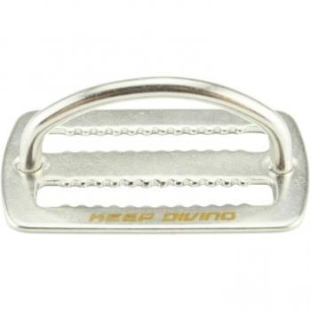 2 Stainless Steel Weight Belt D-Ring Retainer