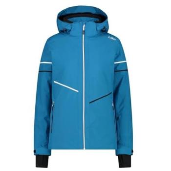 CMP Damen Skijacke mit Zip Hood – Türkis D42
