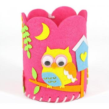 Handmade Cartoon Pen Holder for Kids