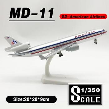 Juguete Avión KLM 20cm Escala 1/350 para Niños