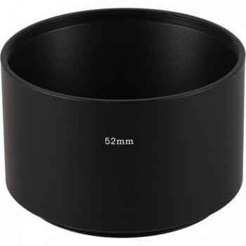 Metallische 52mm Objektivblende