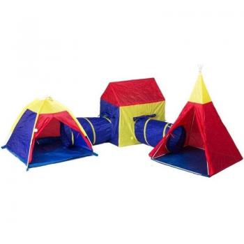 Tipi Enchanté avec Tunnel de Découverte