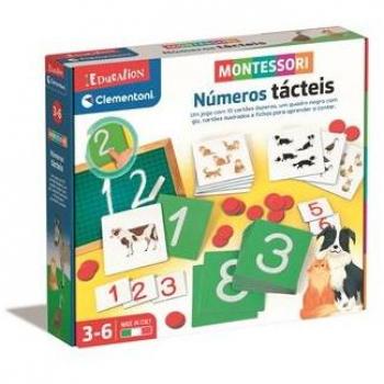 Montessori: Números em Tecido Táctil