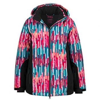 Giacca Blu Donna Ulla Popken Taglia 60/62 Impermeabile Poliestere