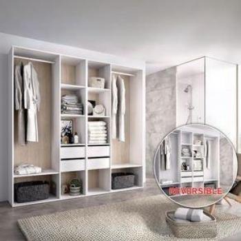 Armario vestidor Dekit de 205 x 196 x 45 cm