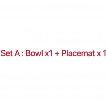 Elegant Canine Cuisine Kit – Premium Ceramic Dog Bowl with Mat, Anti-Slip, Crash‑Safe for Small Dogs