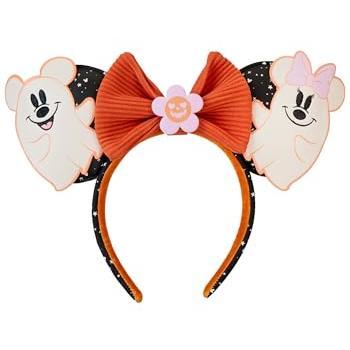 Diadema orejas Mickey Floral Ghost de Loungefly