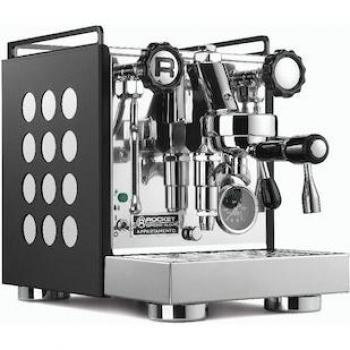Máquina Espresso Compacta Rocket Appartamento E61 Blanco y Negro