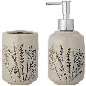 Bea Tvåldispenser Set, Bloomingville, Stengods