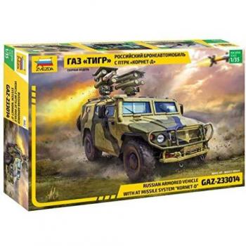 Maquette GAZ KORNET avec missiles