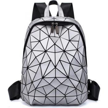 Geometrischer Hologramm Rucksack für Damen