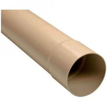 Tube de descente Nicoll 100mm prémanchonné 4m Sable