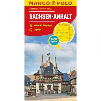 MARCO POLO Regionalkarte Deutschland 08 Sachsen-Anhalt 1:200.000