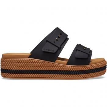 Sandali Crocs Brooklyn Woven Buckle Nero EU 39-40