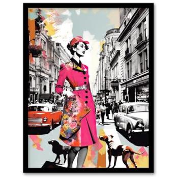 Bold Pop Portrait of a London Fashionista
