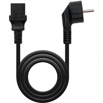 Câble d’alimentation CPU Nanocable 10.22.0102‑L2 – 2 m, noir, CEE7 mâle à C12 femelle