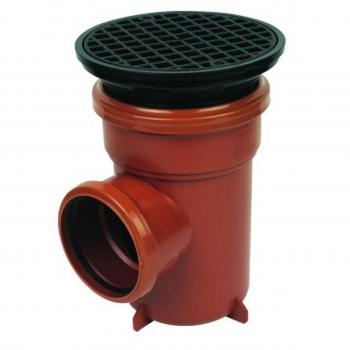 FloPlast 110mm Underground Drain Bottle Gully