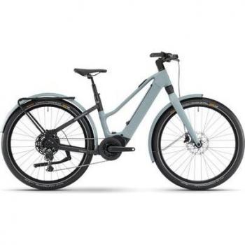E‑Trekkingbike Winora iRide Pure X10 MID – 27,5 Pedelec – 400 Wh Akku – Blau