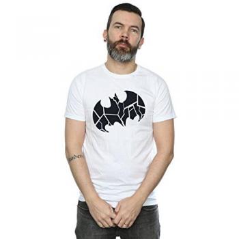 DC Comics Batman Een‑Kleur Schild Shirt