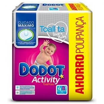 Dodot Activity Wipes Refill 216 Units